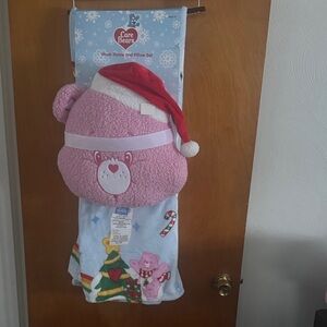 Care Bears Blanket Pillow Set